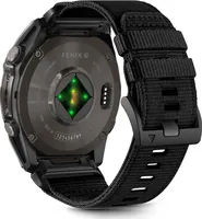 Tech-Protect Nylon Classic Garmin Fenix 5 / 6 / 6 Pro / 7 / 8 (47 Mm) / E Schwarz