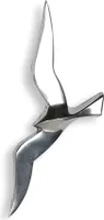 GILDE  Wandobjekt Flying Birds poliert H. 34 cm,32727