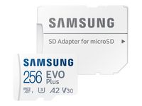 Samsung EVO Plus microSDHC UHS-I U3 130MB/s Speicherkarte + Adapter 256GB