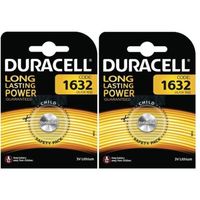 Duracell 2 Batterien CR1632 Bett