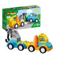 LEGO 10883 DUPLO - Mein erster Abschleppwagen, Bauset mit Spielzeugauto für Jungen und Mädchen im Alter von 1,5 Jahren