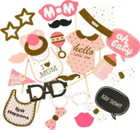 Oblique Unique 21 Fotorequisiten Fotoaccessoires Baby Shower Party Neugeborene Mädchen