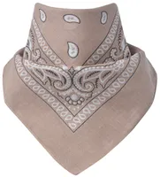 Bandana Paisley Beige