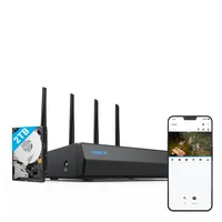 Reolink Überwachungskamera NVR Wi-Fi 6,12-Kanal 5/2,4 GHz WLAN,Wi-Fi 6,2TB Festplatte,Max.16MP Auflösung