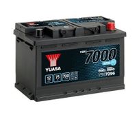 Starterbatterie YBX7000 EFB Start Stop Plus Batteries von Yuasa (YBX7096) Batterie Startanlage Akku, Akkumulator, Batterie,Autobatterie