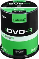 Intenso 4101156 1x100 Intenso DVD-R 4,7GB 16x Speed, Cakebox