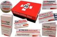 Erste Hilfe Set, Sanikasten zum 20. Geburtstag (7-teilig)