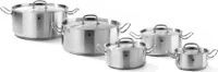 Hendi 836033 STEW POT 7.4L Kochtopf inkl. Deckel, Edelstahl, 28 cm Durchmesser, Induktionsherd-geeignet