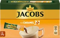 Jacobs 3in1 Typ Caramel | löslicher Kaffee | 10 Sticks