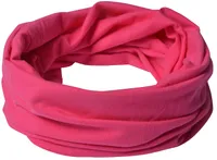 Kinder Baumwolle Schlauchschal Magenta-S