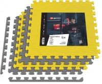 Hop-sport Podložka fitness I Podložka puzzle EVA 1cm - 4 ks I Odolná podložka na cvičenie