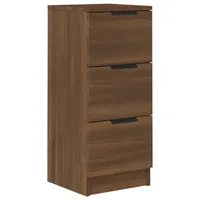 vidaXL Kredens brązowy dąb 30x30x70 cm materiał drewnopochodny