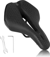 ROCKBROS Fahrradsattel Ergonomisch Sattel Fahrradsitz Herren Damen, Schwarz