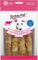 Dokas Hunde Snack Hühnerbrust Kaurolle 90 g