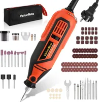 Multifunktionswerkzeug 130W mit 120 Zubehör - Rotationswerkzeug Graviergerät U/min 35000