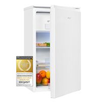 Exquisit Kühlschrank KS117-3-010E weiss | 82 l Nutzinhalt | LED-Beleuchtung | Kompakt