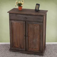 Komoda z szufladami, 78x66x33cm, styl shabby, vintage ~ brązowy