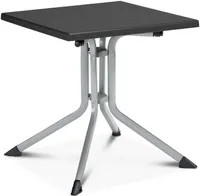 Kettler "KETTLER Alu Klapptisch Gartentisch 80x80cm Kettalux silber / anthrazit"