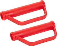 2 x Sicherheitsgriffe für Sackkarre 25 mm rot