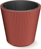 Blumentopf Milly rund für Innen- und Außenbereich Pflanzgefäß  Pflanztopf aus Kunststoff 390 mm Farbe Kupfer