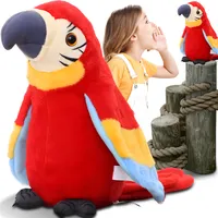 Sprechender Plüschtier Papagei Plüsch-Spielzeug Tanzender Papagei Singender Kaktus Papagei Plüsch-Puppe Plüsch-Puppe Wiederaufladbar für Babys Retoo