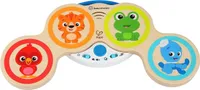 Baby Einstein Hape Magic Touch Trommel, hochwertiges Musikspielzeug aus Holz, ab 6 Monaten