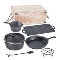 Dutch Oven Set Ø24,5cm 7-teilig