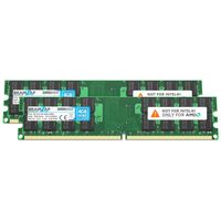 BRAINZAP 8GB DDR2 RAM DIMM PC2-6400U 2Rx16 800 MHz 1.8V CL6 Paměť pro PC AMD (2x 4GB)