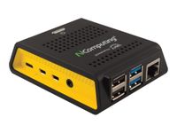 NComputing RX-series RX420 (IGEL) - Thin Client - USFF - 1 BCM2711 / 1.5 GHz - RAM 2 GB - keine HDD