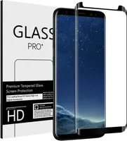 Full Screen Panzerglas für Samsung Galaxy S8 Schutzfolie Glas Folie Vollbild Panzerfolie