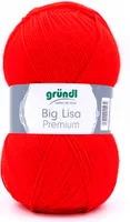 Gründl Wolle Big Lisa Premium 250 g signalrot
