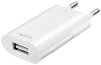 LogiLink USB-Steckdosenadapter 1x USB-A weiß 5 Watt