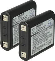 vhbw 2x Akku kompatibel mit Motorola Talkabout T6550, T8500R, T800, T8500, T82, T82 Extreme, T7100 Funkgerät, Walkie Talkie (700 mAh, 3,6 V, NiMH)