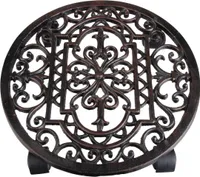 Esschert Design Antik-Pflanzentrolley rund; TG21