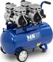 MSW Kompressor ölfrei - 50 L - 2 x 750 W