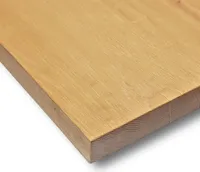 holz4home® Tischplatte Echtholz Eiche I 140 x 80 x 4 cm LxBxH I Esstisch-Platte Schreibtischplatte I Massivholz ohne Baumkante