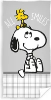 Plážová osuška Snoopy a Woodstock - All smiles