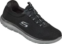 Skechers Herren Textilslipper, mit weicher Memory-Foam-Innensohle