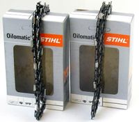 2x STIHL Oilomatic Sägekette Picco Micro Mini 3 (PMM3) Halbmeißel 3/8'P 1,1mm 35 cm ( 3610 000 0050 )