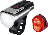 Súprava predného svetla Aura 80 USB + zadné svetlo Nugget II