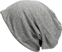 Glamexx24 Beanie Mütze für Herren und Damen: Unisex Mütze Damen Winter Fleece Mütze Herren, Long Klassische Slouch Jersey Beanie Mütze für den Frühling, Herbst und Winter-Farbe: 0a3 Grau -Größe: One size
