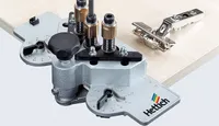 Bohrlehre DrillJig Scharnier Sensys,Intermat,SlideOn,Selekta Pro2000,2035 HETTIC