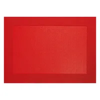 ASA Selection PVC-Tischset in Rot, Maße: ca.33 x 46 cm (1 Stück)
