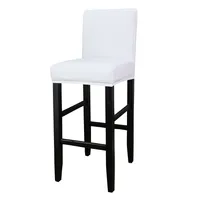 Mode Stuhl Bezug Stretch Pu Leder Bezug Wasserdichte Sitzbezug für  Esszimmerstuhl Bürostuhl
