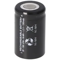 2/3A NiMH batéria 1,2 V 1300 mAh, vysokoprúdová NiMH batéria