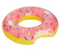 XXL Donut Schwimmring KGD-01 Schwimmreifen mit Biss Wasserspielzeug ca 106 cm 