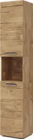 Vicco Badschrank Luna, 37 x 190 cm, Eiche