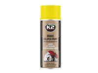 K2 K2 BRAKE CALIPER PAINT 400 ml ŽLUTÁ - barva na brzdové třmeny a bubny L346ZO