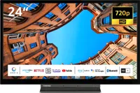 Toshiba 24WK3C63DAW 24 Zoll Fernseher / Smart TV (HD ready, HDR, Alexa Built-In, Triple-Tuner) - Inkl. 6 Monate HD+