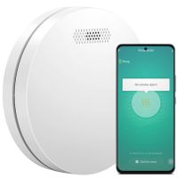 Detektor dymu Aroha Smart Connect WLAN - batéria na 10 rokov - Detektor požiaru s aplikáciou Tuya & Smartlife